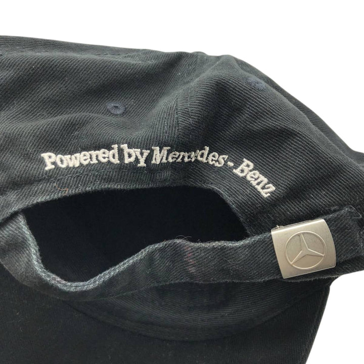 MERCEDES BENZ Advertising Baseball Cap, 6-Panel Cap, One Size Fits All cotton black type Vintage Second Hand