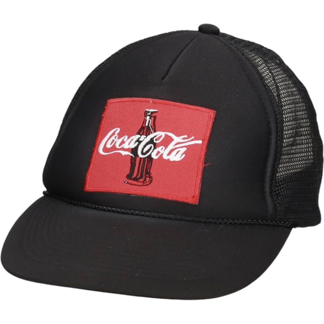 OTTO COCA-COLA Coca-Cola Advertising Trucker Cap Mesh Cap One Size Fits All Vintage unclear black type Vintage Second Hand