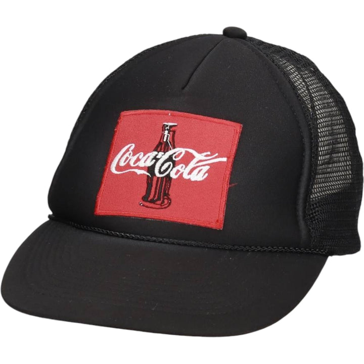 OTTO COCA-COLA Coca-Cola Advertising Trucker Cap Mesh Cap One Size Fits All Vintage unclear black type Vintage Second Hand