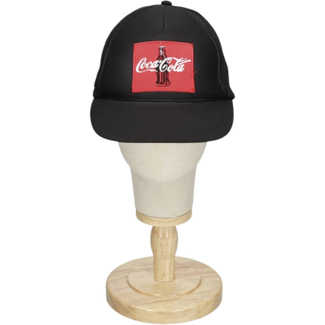 OTTO COCA-COLA Coca-Cola Advertising Trucker Cap Mesh Cap One Size Fits All Vintage unclear black type Vintage Second Hand