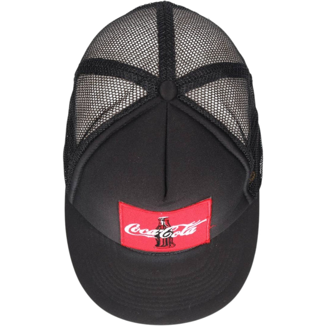 OTTO COCA-COLA Coca-Cola Advertising Trucker Cap Mesh Cap One Size Fits All Vintage unclear black type Vintage Second Hand