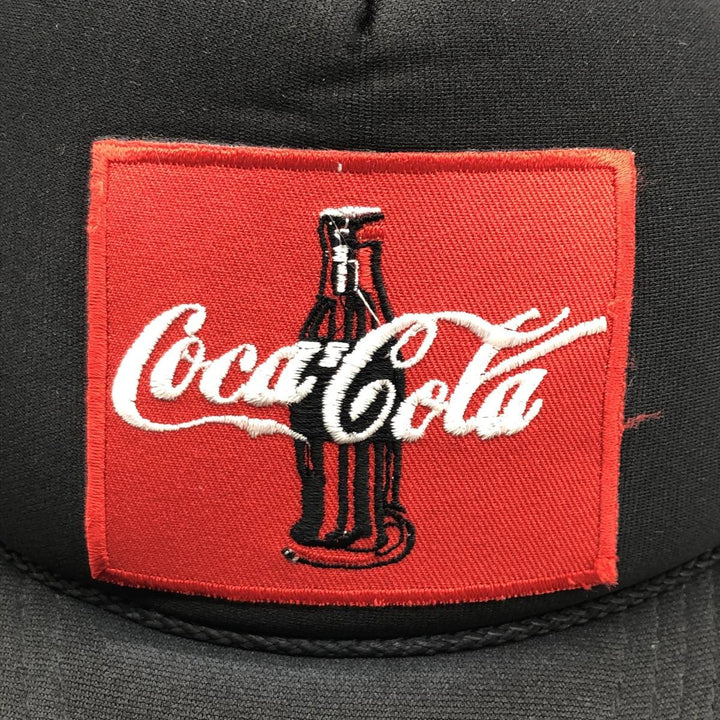 OTTO COCA-COLA Coca-Cola Advertising Trucker Cap Mesh Cap One Size Fits All Vintage unclear black type Vintage Second Hand