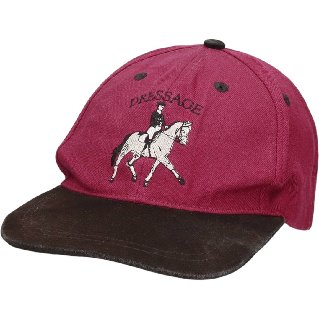 Two-tone baseball cap, 6-panel cap, one size fits all, vintage style. unclear wine-red Vintage Second Hand