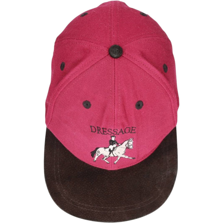Two-tone baseball cap, 6-panel cap, one size fits all, vintage style. unclear wine-red Vintage Second Hand