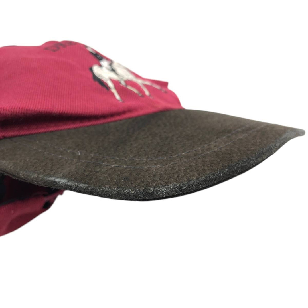 Two-tone baseball cap, 6-panel cap, one size fits all, vintage style. unclear wine-red Vintage Second Hand