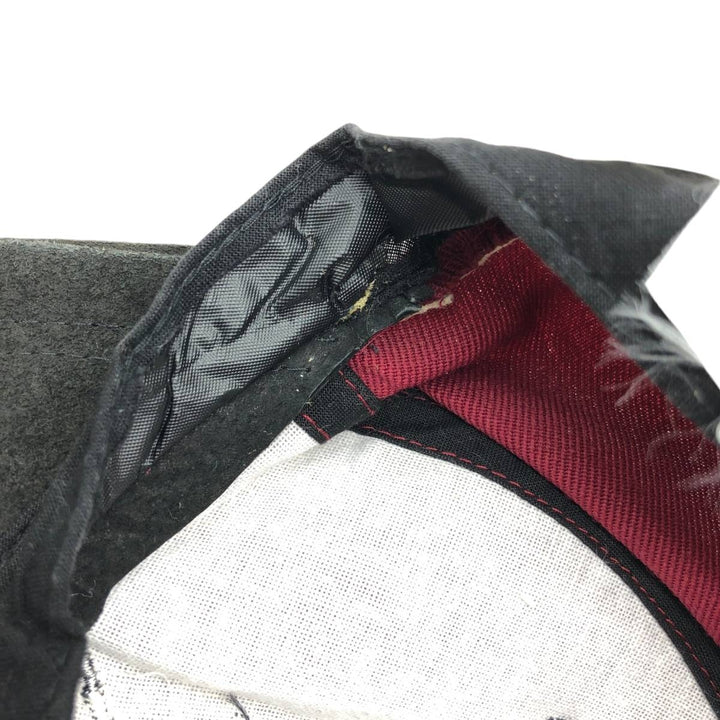 Two-tone baseball cap, 6-panel cap, one size fits all, vintage style. unclear wine-red Vintage Second Hand