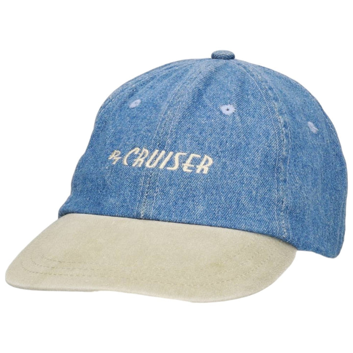 KC Caps Head Shots Two-Tone Denim Baseball Cap, 6-Panel Cap, One Size Fits All unclear blue type Vintage Second Hand