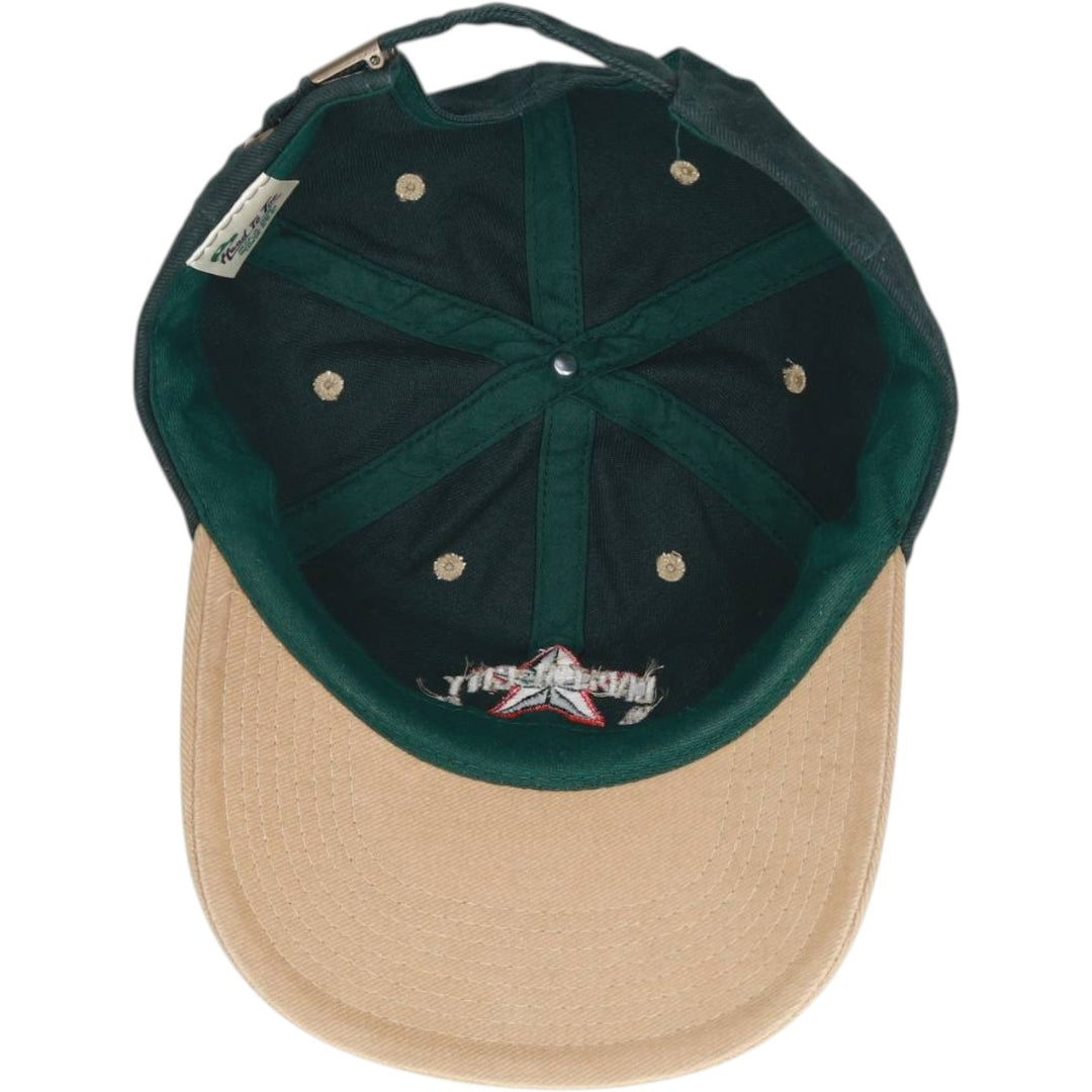 90'S Head To Toe Capitol City Brewing Company Two-Tone Advertising Baseball Cap 6-Panel Cap unclear dark green Vintage Second Hand