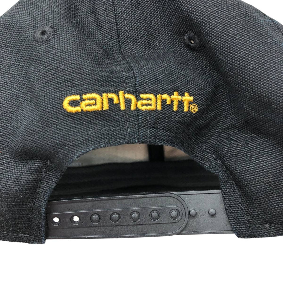 Carhartt Duck Baseball Cap, 6-Panel Cap, One Size Fits Most unclear black type Vintage Second Hand