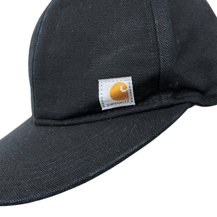 Carhartt Duck Baseball Cap, 6-Panel Cap, One Size Fits Most unclear black type Vintage Second Hand