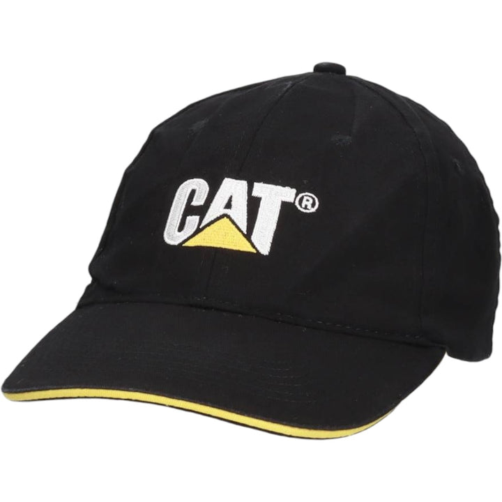 CATERPILLAR Tromont Advertising Baseball Cap, 6-Panel Cap, One Size Fits All unclear black type Vintage Second Hand