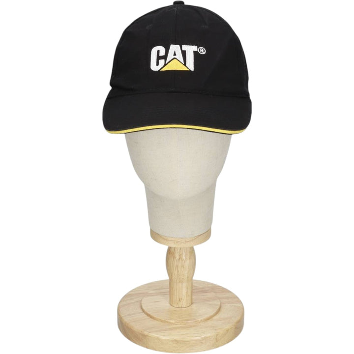 CATERPILLAR Tromont Advertising Baseball Cap, 6-Panel Cap, One Size Fits All unclear black type Vintage Second Hand