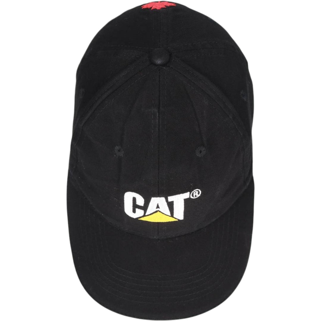 CATERPILLAR Tromont Advertising Baseball Cap, 6-Panel Cap, One Size Fits All unclear black type Vintage Second Hand
