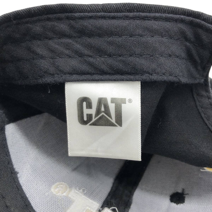 CATERPILLAR Tromont Advertising Baseball Cap, 6-Panel Cap, One Size Fits All unclear black type Vintage Second Hand