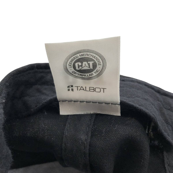 CATERPILLAR Tromont Advertising Baseball Cap, 6-Panel Cap, One Size Fits All unclear black type Vintage Second Hand
