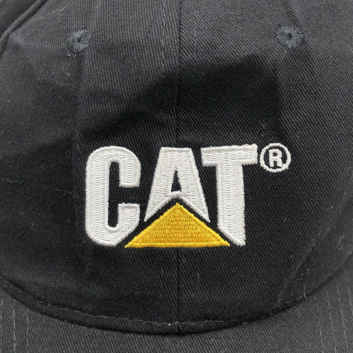 CATERPILLAR Tromont Advertising Baseball Cap, 6-Panel Cap, One Size Fits All unclear black type Vintage Second Hand