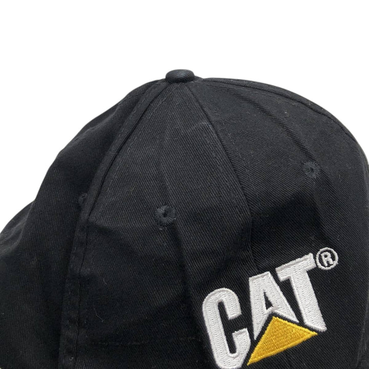 CATERPILLAR Tromont Advertising Baseball Cap, 6-Panel Cap, One Size Fits All unclear black type Vintage Second Hand