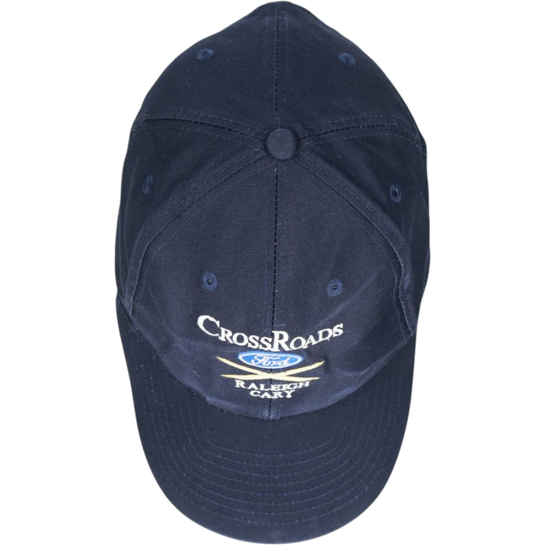 Ford Crossroads Advertising Baseball Cap, 6-Panel Cap, One Size Fits All unclear navy blue type Vintage Second Hand