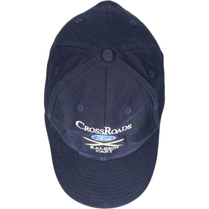 Ford Crossroads Advertising Baseball Cap, 6-Panel Cap, One Size Fits All unclear navy blue type Vintage Second Hand