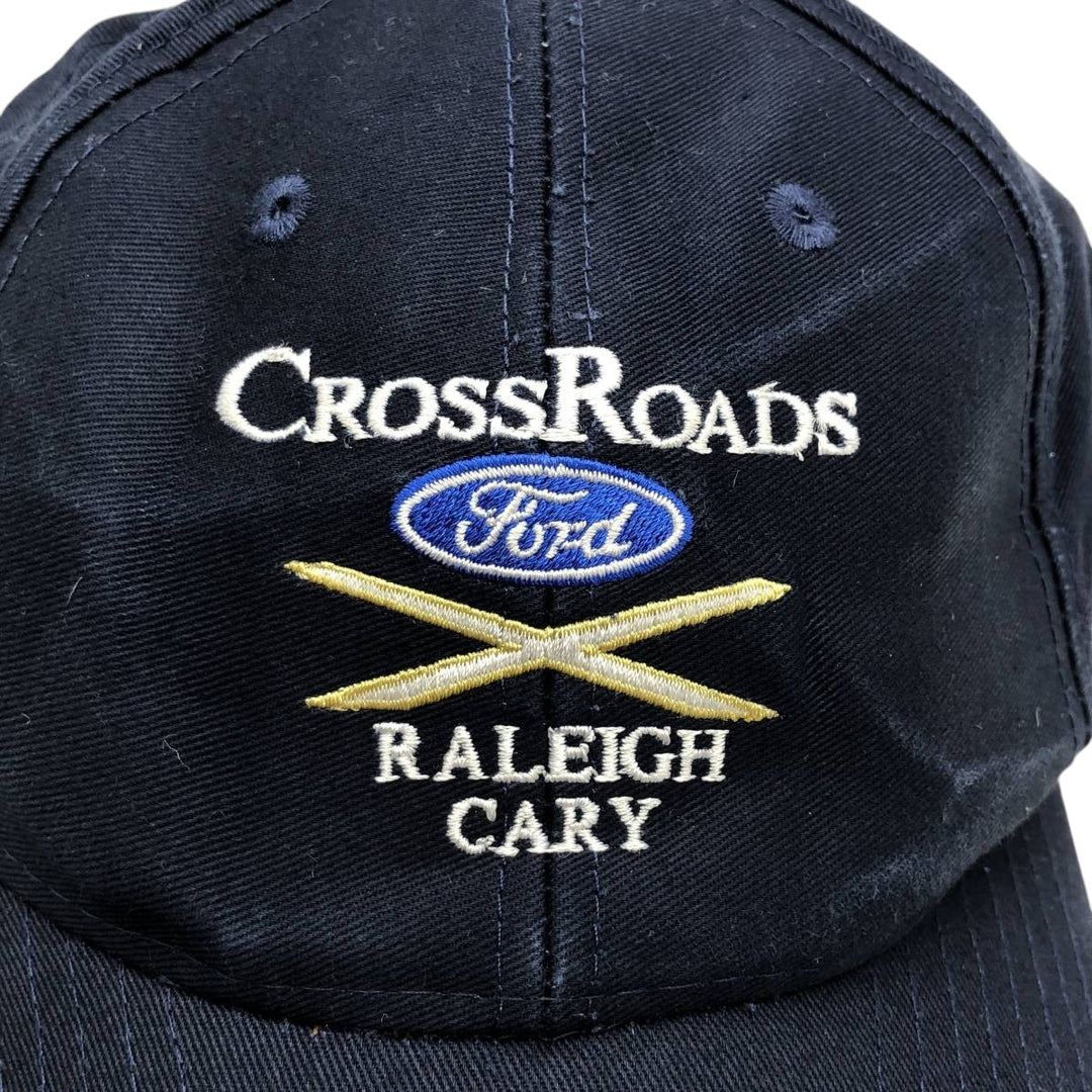 Ford Crossroads Advertising Baseball Cap, 6-Panel Cap, One Size Fits All unclear navy blue type Vintage Second Hand