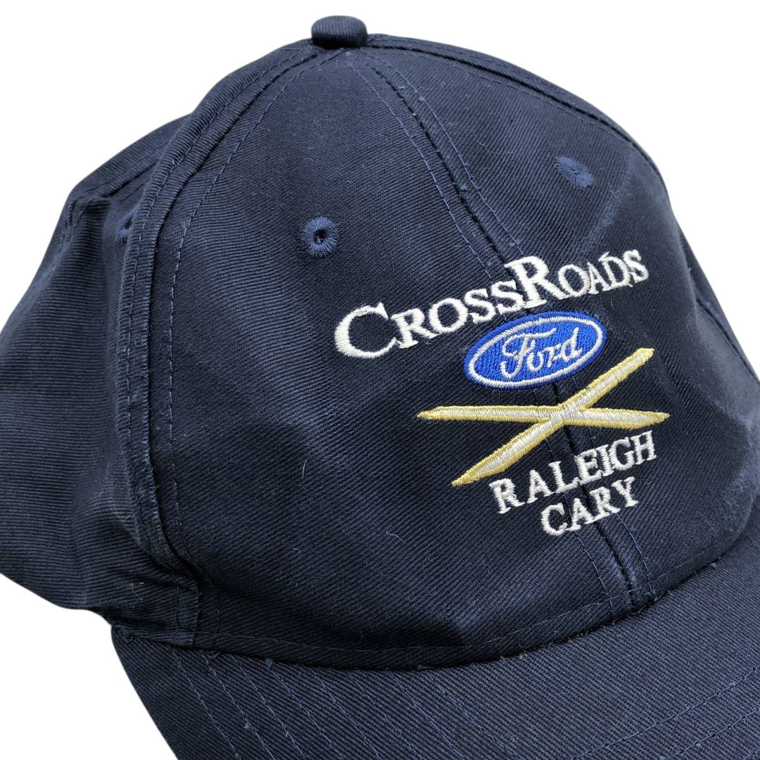 Ford Crossroads Advertising Baseball Cap, 6-Panel Cap, One Size Fits All unclear navy blue type Vintage Second Hand