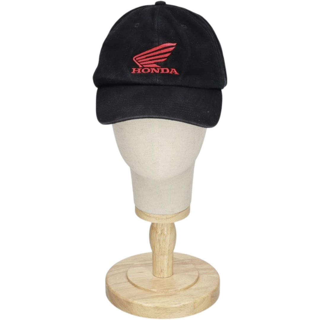 Pedigree SOFT STEEL Advertising HONDA Baseball Cap, 6-Panel Cap, One Size Fits All cotton black type Vintage Second Hand