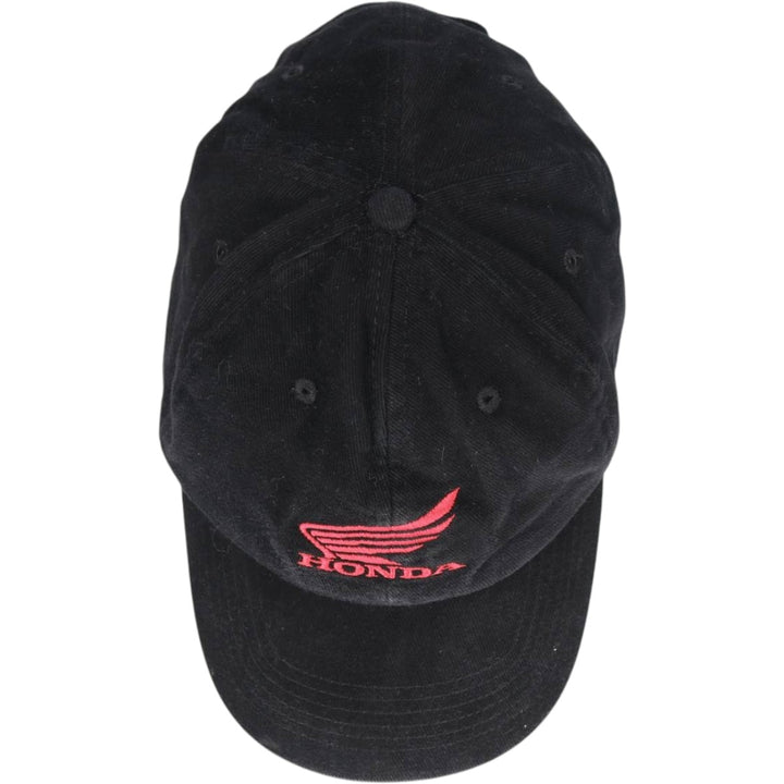 Pedigree SOFT STEEL Advertising HONDA Baseball Cap, 6-Panel Cap, One Size Fits All cotton black type Vintage Second Hand