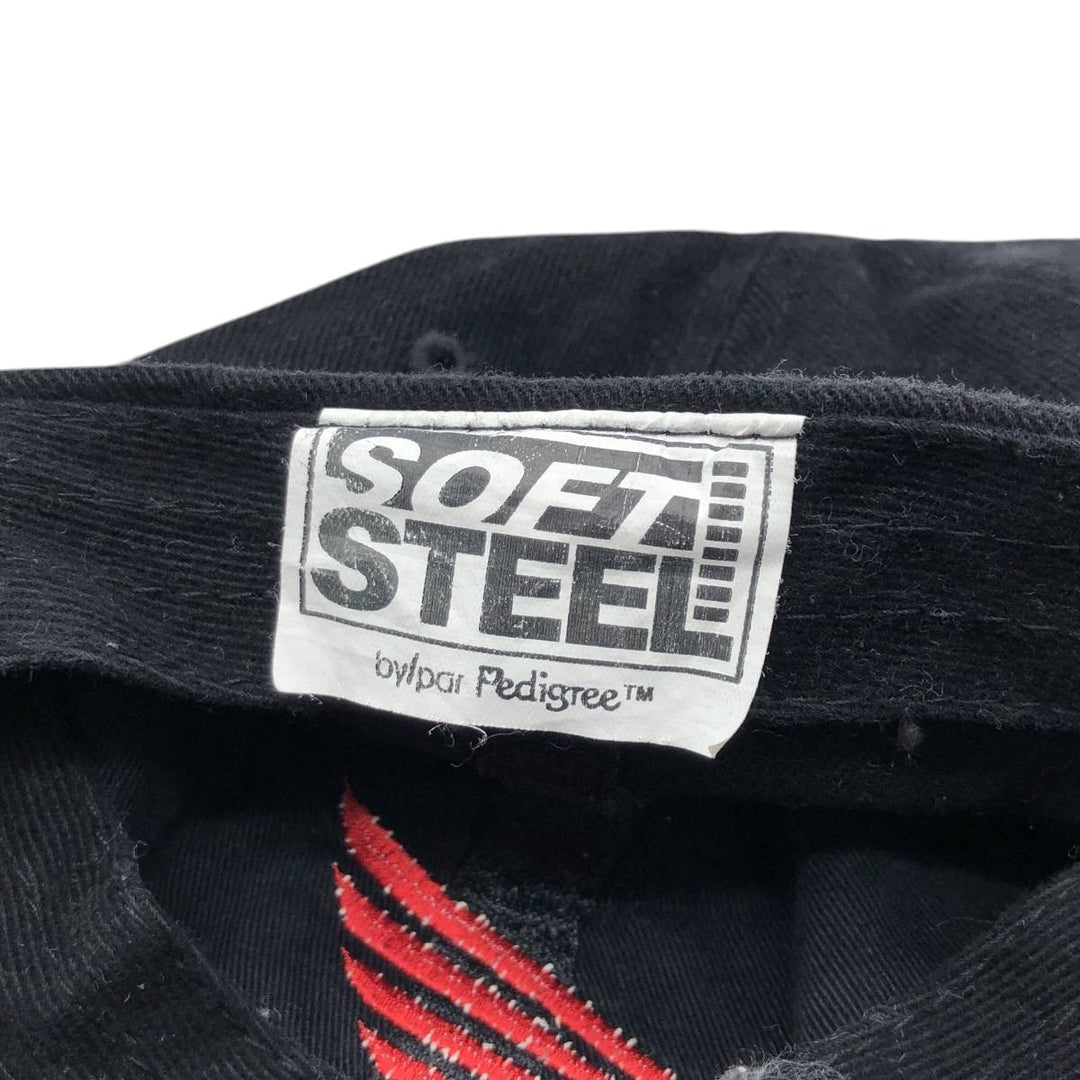 Pedigree SOFT STEEL Advertising HONDA Baseball Cap, 6-Panel Cap, One Size Fits All cotton black type Vintage Second Hand