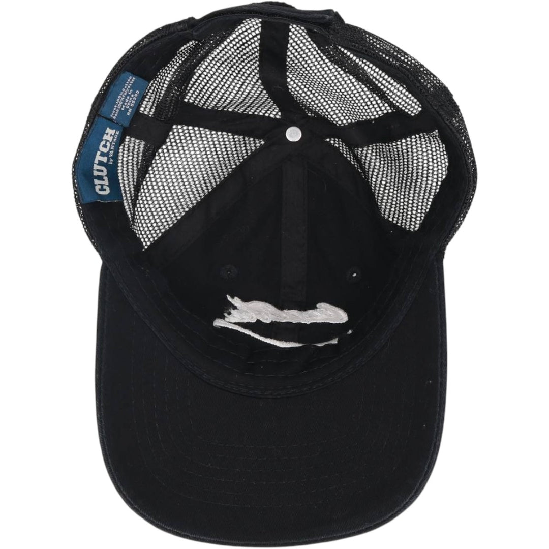 VANTAGE CLUTCH COCA COLA Advertising Mesh Cap (One Size Fits All) cotton black type Vintage Second Hand