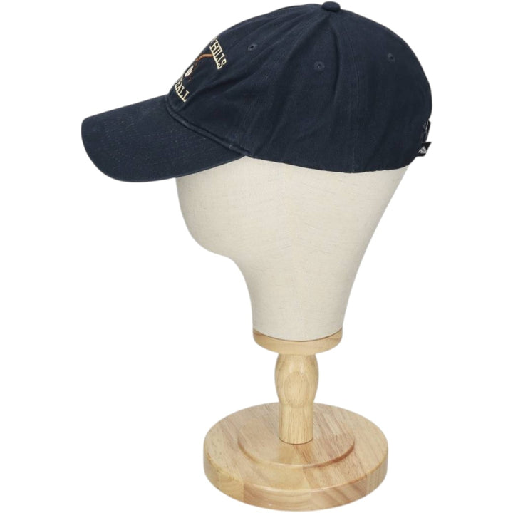 PACIFIC HEADWEAR College Baseball Cap, 6-Panel Cap, One Size Fits All cotton navy blue type Vintage Second Hand