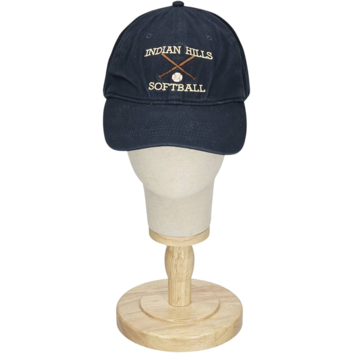 PACIFIC HEADWEAR College Baseball Cap, 6-Panel Cap, One Size Fits All cotton navy blue type Vintage Second Hand
