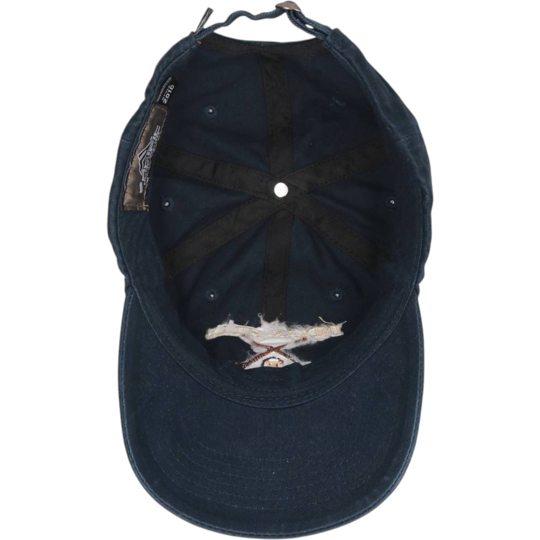PACIFIC HEADWEAR College Baseball Cap, 6-Panel Cap, One Size Fits All cotton navy blue type Vintage Second Hand