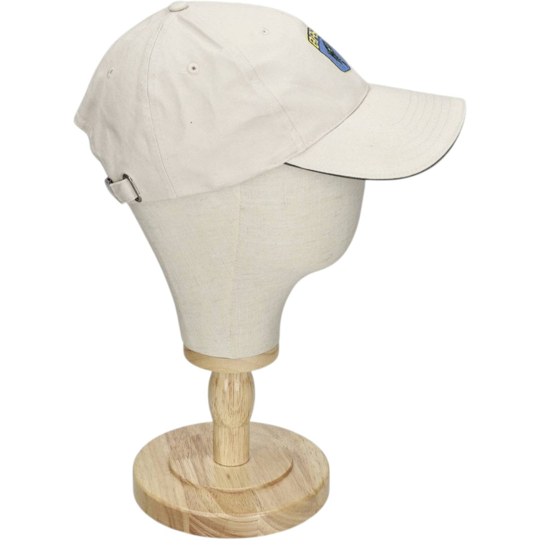 K-Products Fish Pattern Baseball Cap, 6-Panel Cap, One Size Fits All cotton Beige type Vintage Second Hand