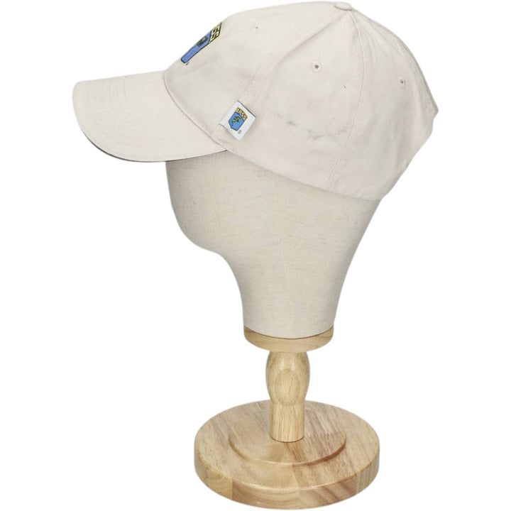 K-Products Fish Pattern Baseball Cap, 6-Panel Cap, One Size Fits All cotton Beige type Vintage Second Hand