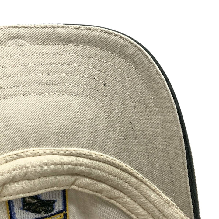 K-Products Fish Pattern Baseball Cap, 6-Panel Cap, One Size Fits All cotton Beige type Vintage Second Hand