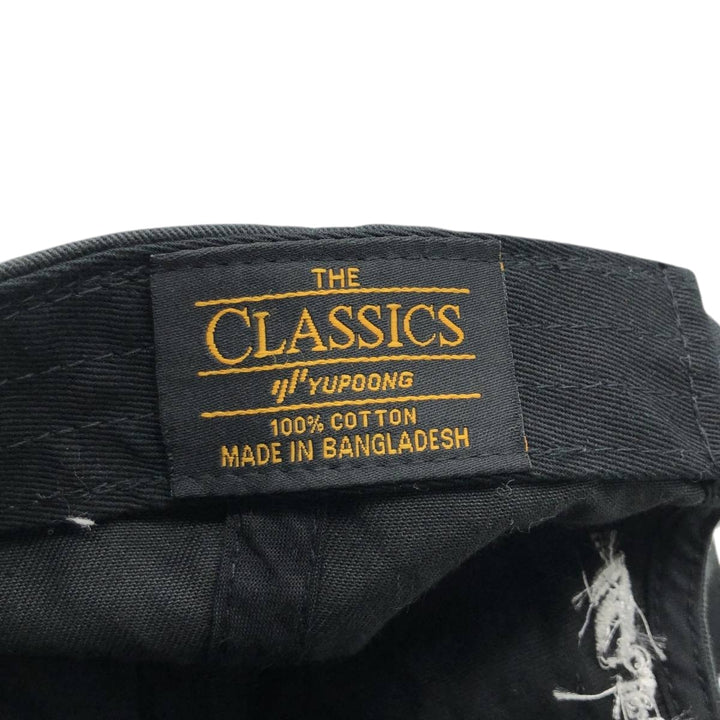 YUPOONG THE CLASSICS LIFE.CHURCH Baseball Cap, 6-Panel Cap, One Size Fits All cotton black type Vintage Second Hand