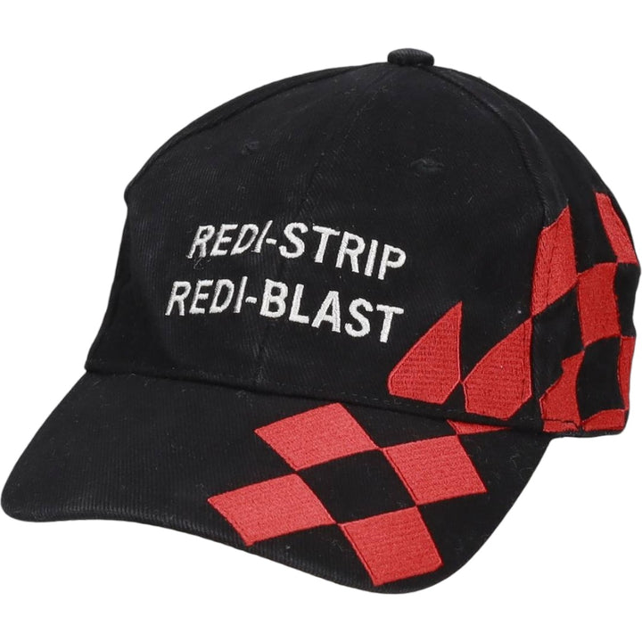 Baseball cap, 6-panel cap, one size fits all cotton black type Vintage Second Hand