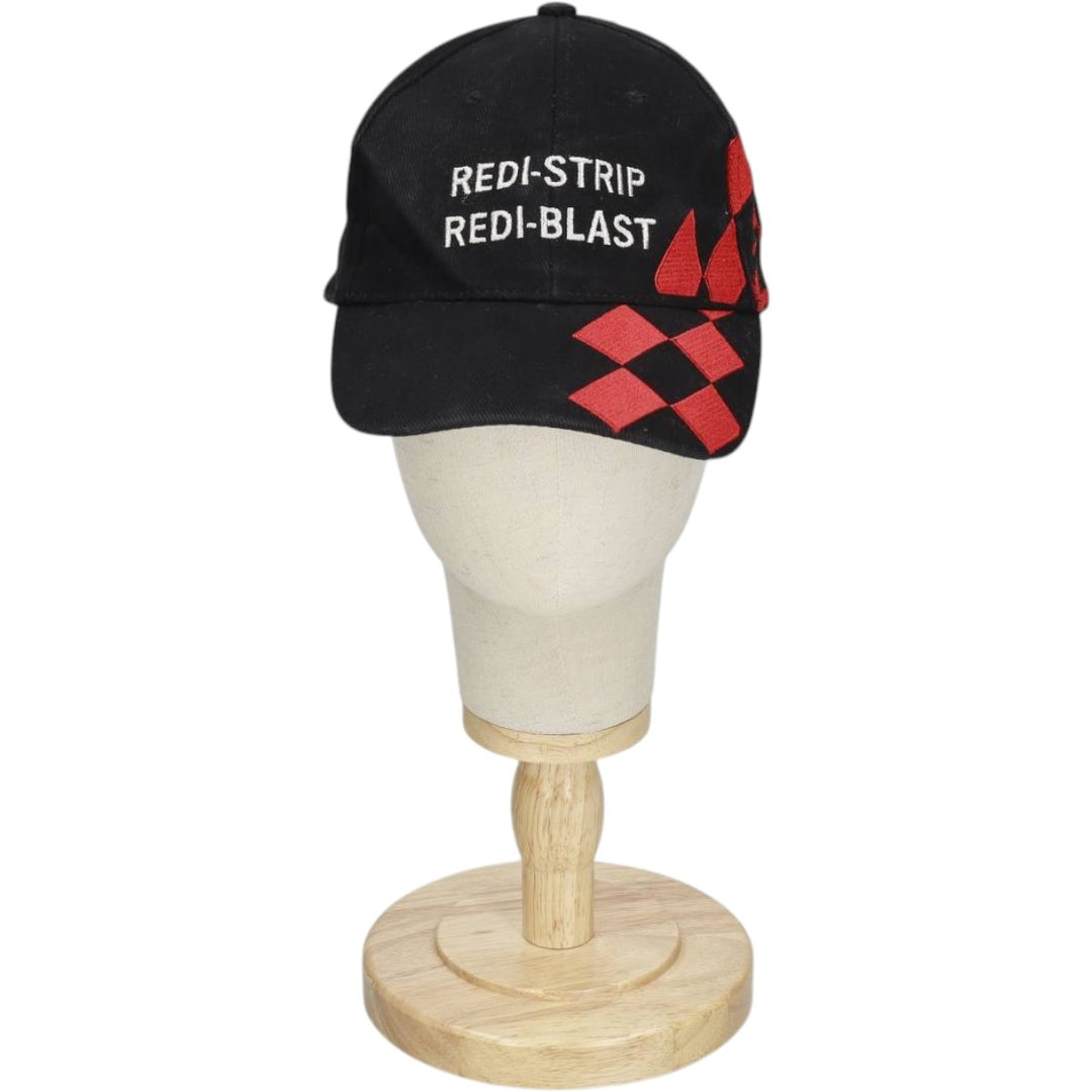 Baseball cap, 6-panel cap, one size fits all cotton black type Vintage Second Hand