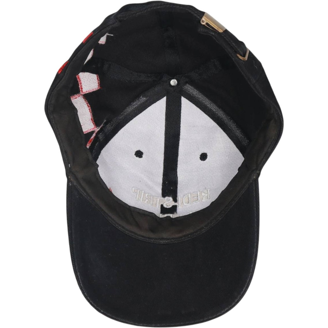 Baseball cap, 6-panel cap, one size fits all cotton black type Vintage Second Hand