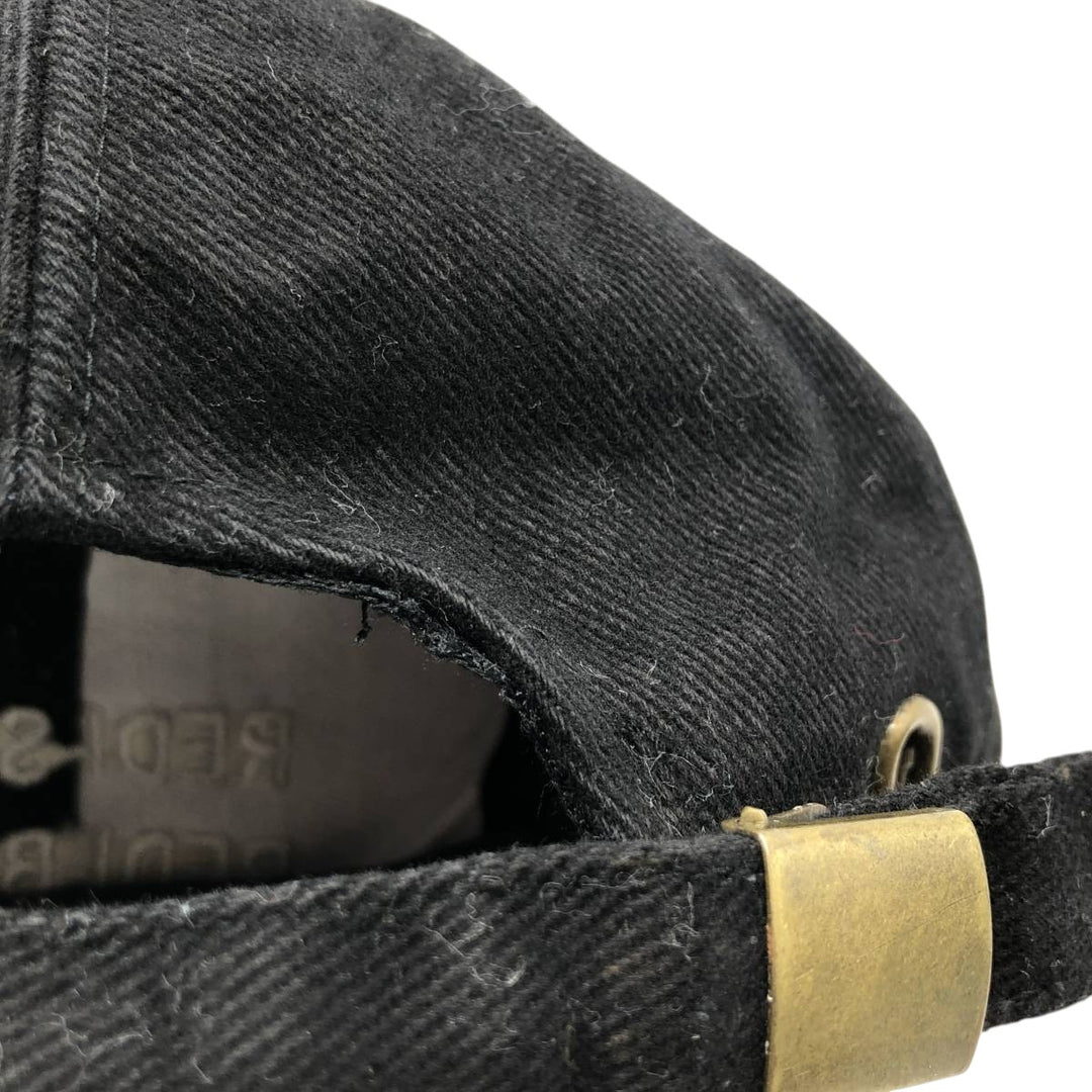 Baseball cap, 6-panel cap, one size fits all cotton black type Vintage Second Hand