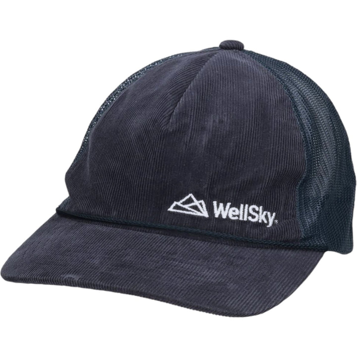RICHARDSON OUTDOOR Corduroy Advertising Mesh Cap (One Size Fits All) cotton navy blue type Vintage Second Hand