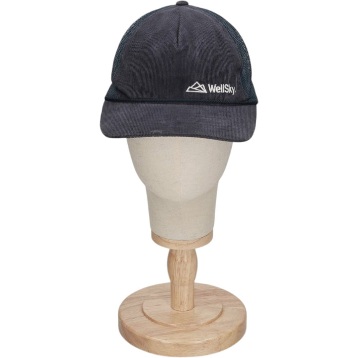 RICHARDSON OUTDOOR Corduroy Advertising Mesh Cap (One Size Fits All) cotton navy blue type Vintage Second Hand