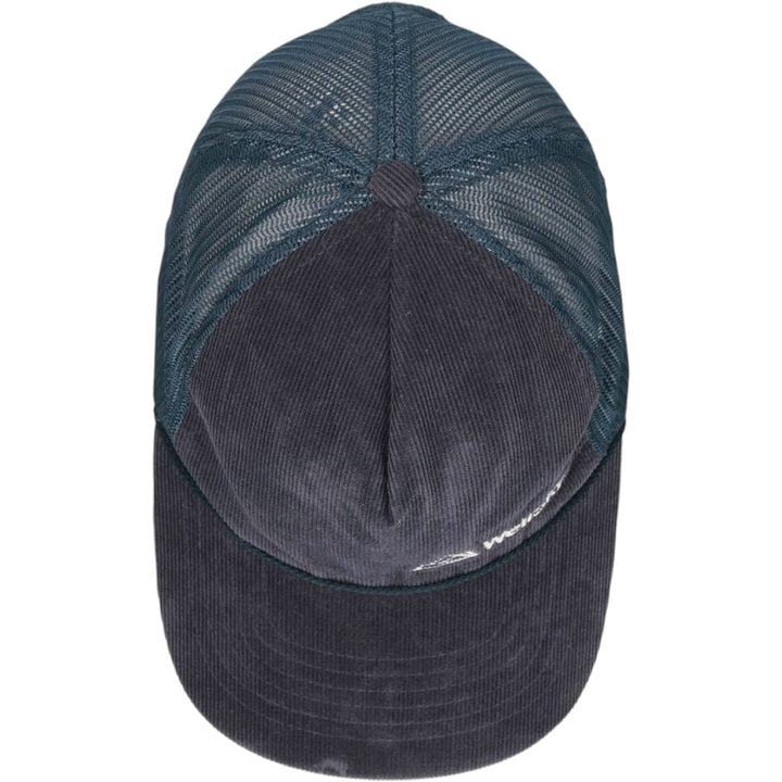 RICHARDSON OUTDOOR Corduroy Advertising Mesh Cap (One Size Fits All) cotton navy blue type Vintage Second Hand