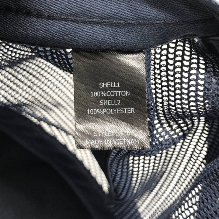 RICHARDSON OUTDOOR Corduroy Advertising Mesh Cap (One Size Fits All) cotton navy blue type Vintage Second Hand