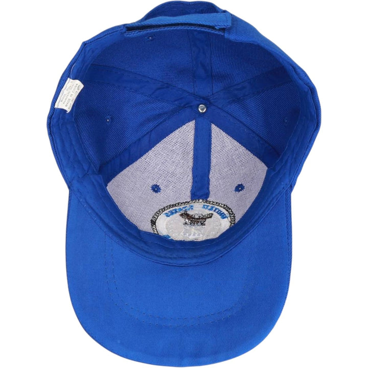 USAIR FORCE Military Baseball Cap, 6-Panel Cap, One Size Fits All wool blue type Vintage Second Hand