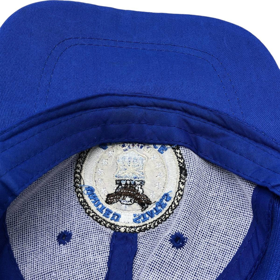 USAIR FORCE Military Baseball Cap, 6-Panel Cap, One Size Fits All wool blue type Vintage Second Hand