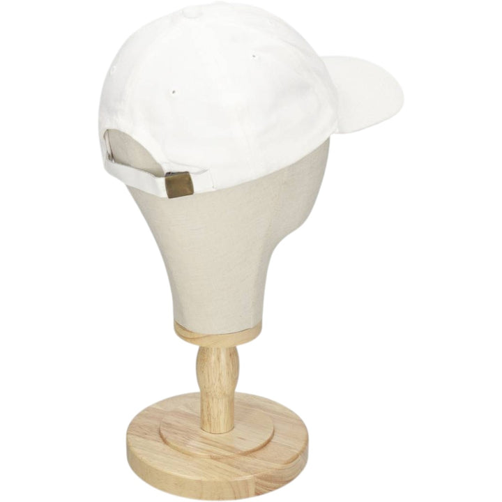 Crystal SPRINGS Advertising Baseball Cap, 6-Panel Cap, Made in USA, One Size Fits All unclear white type Vintage Second Hand