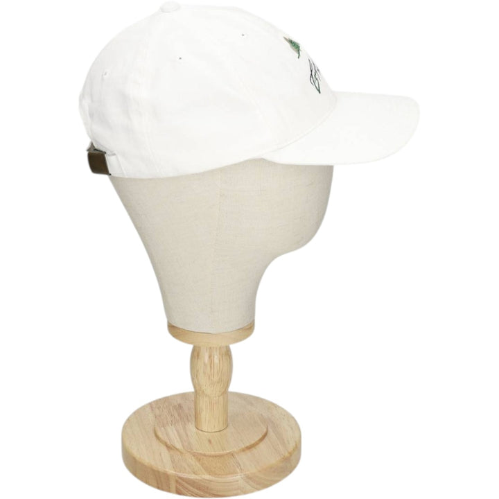 Crystal SPRINGS Advertising Baseball Cap, 6-Panel Cap, Made in USA, One Size Fits All unclear white type Vintage Second Hand