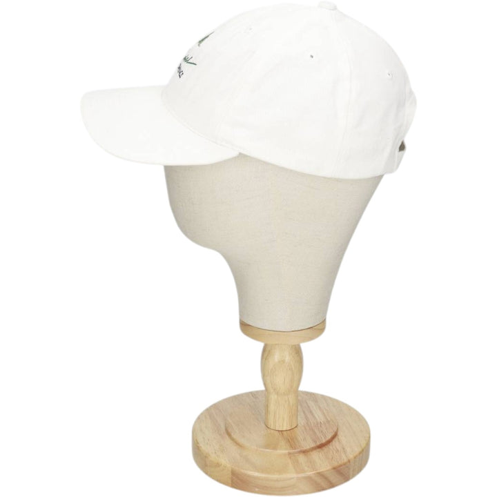 Crystal SPRINGS Advertising Baseball Cap, 6-Panel Cap, Made in USA, One Size Fits All unclear white type Vintage Second Hand
