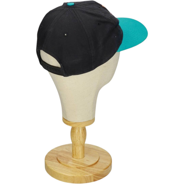 90'S McDonald's Nothing But Net Two-Tone Advertising Baseball Cap 6-Panel Cap unclear black type Vintage Second Hand